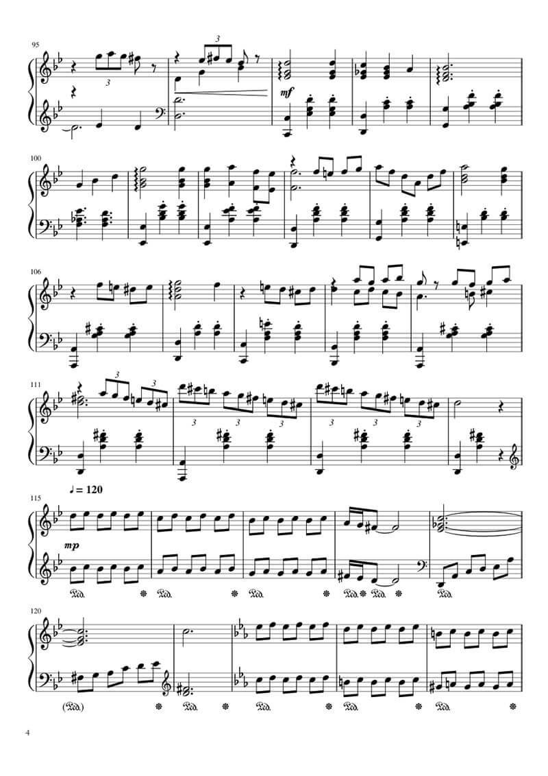 piano-sheet-merry-go-round-of-life-4
