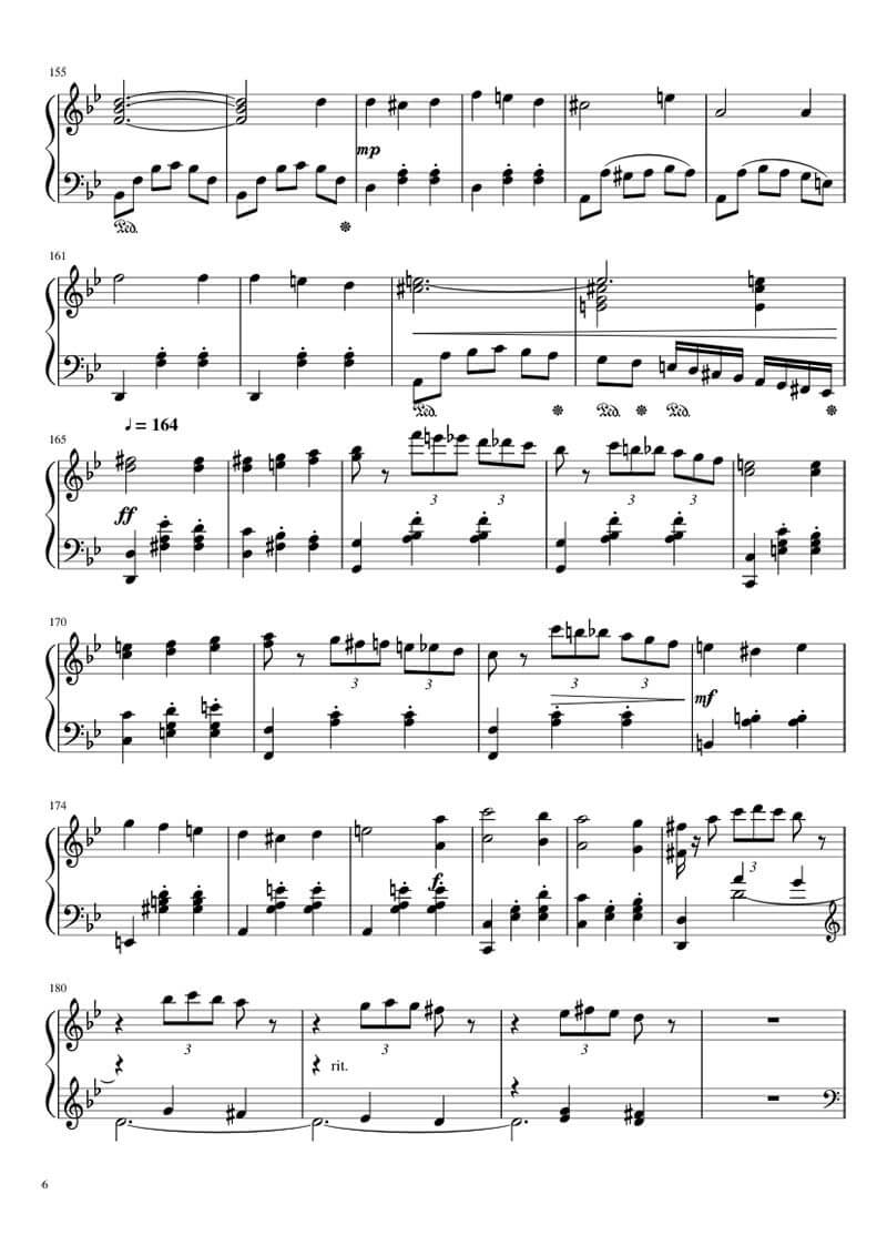 piano-sheet-merry-go-round-of-life-6