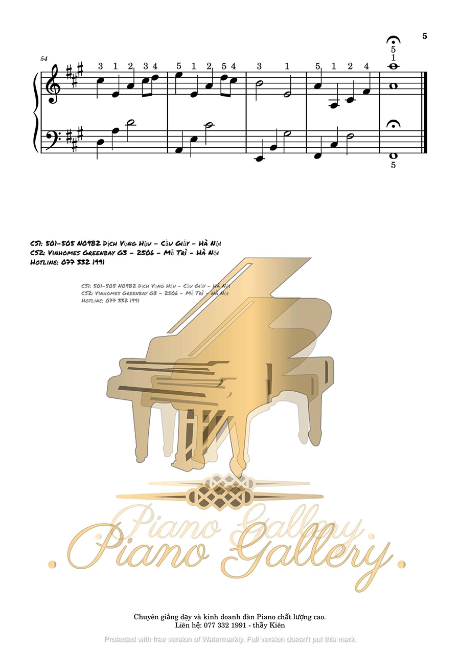 sheet piano River Flows In You trang 5