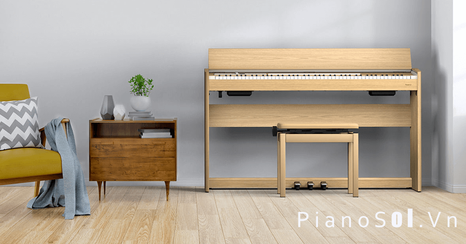 review piano điện roland