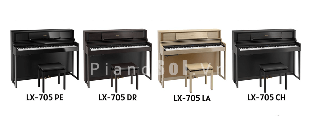 review piano điện roland lx705