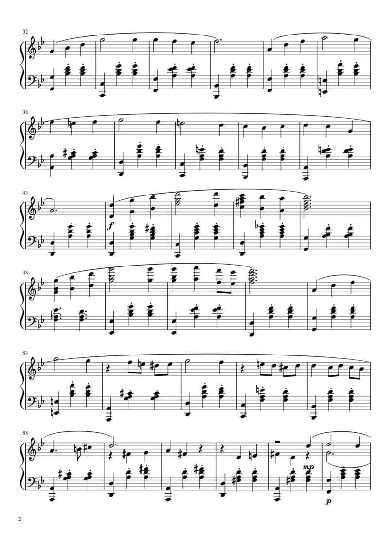 piano-sheet-merry-go-round-of-life-2