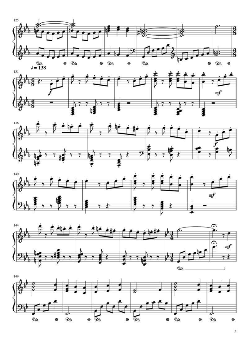 piano-sheet-merry-go-round-of-life-5