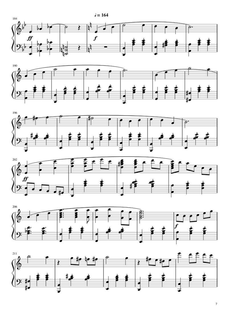 piano-sheet-merry-go-round-of-life-7