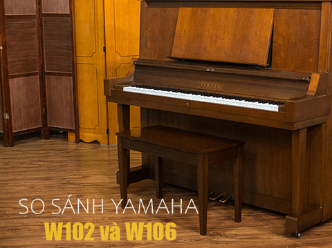 So Sánh Piano Cơ Yamaha W102 và W106