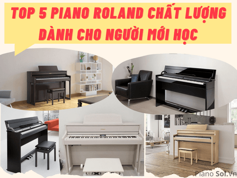 TOP 5 PIANO ROLAND CHẤT LƯỢNG DÀNH CHO NGƯỜI MỚI HỌC