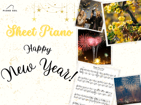 SHEET PIANO HAPPY NEW YEAR