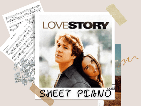 SHEET PIANO LOVE STORY