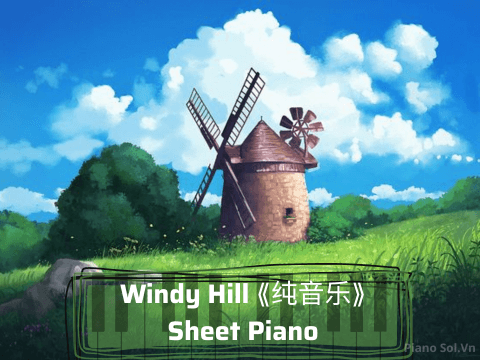 SHEET PIANO –  WINDY HILL