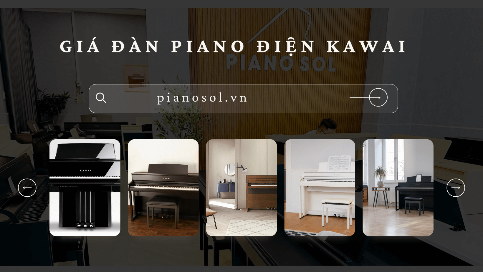 Giá đàn piano điện cũ Kawai năm 2024