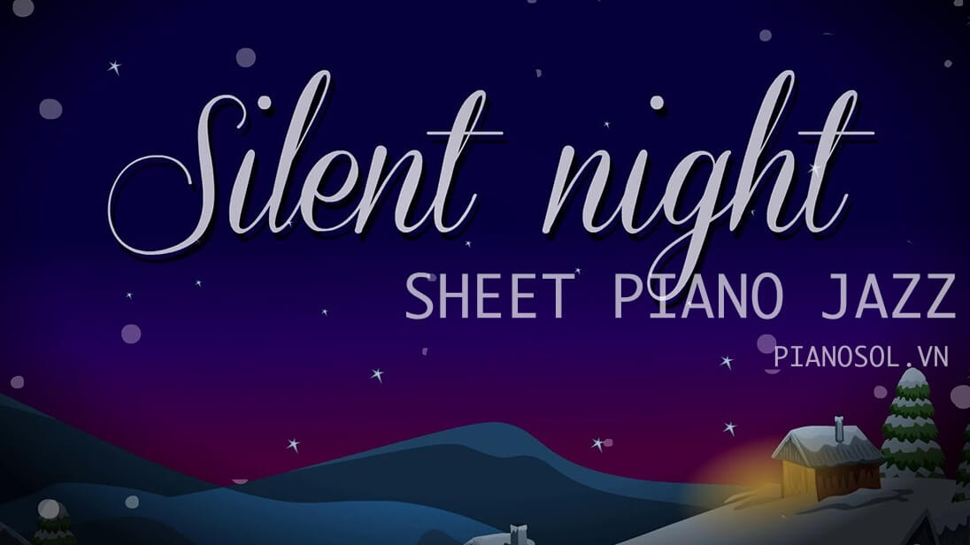Sheet Piano Silent Night Jazz