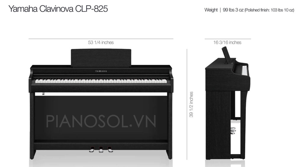 Piano Yamaha CLP-825