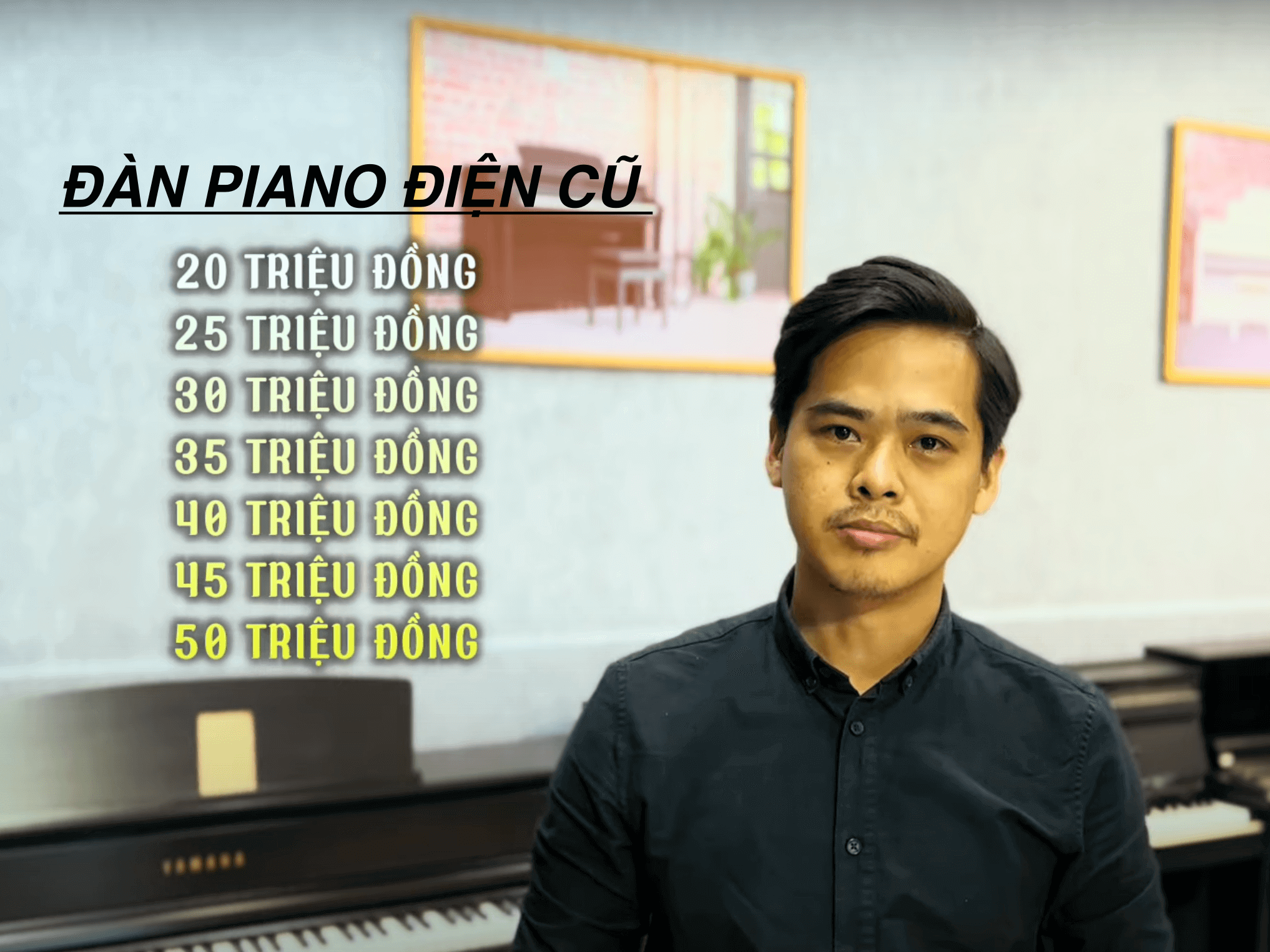 NHỮNG MODEL ĐÀN PIANO ĐIỆN CŨ TỐT NHẤT HIỆN NAY