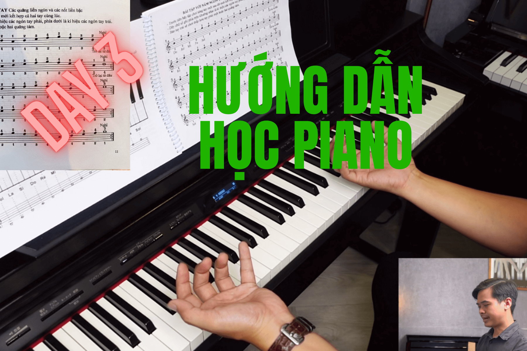 Khoá học piano online miễn phí cho người mới bắt đầu