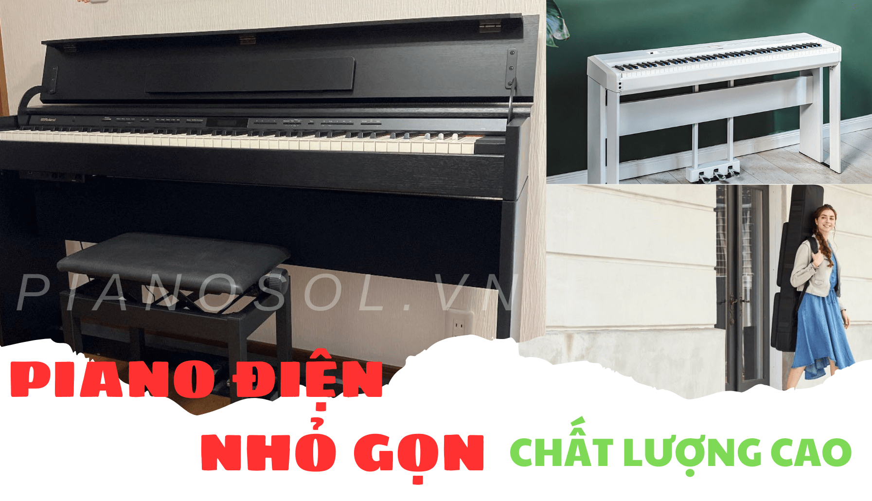 Piano điện nhỏ gọn chất lượng cao