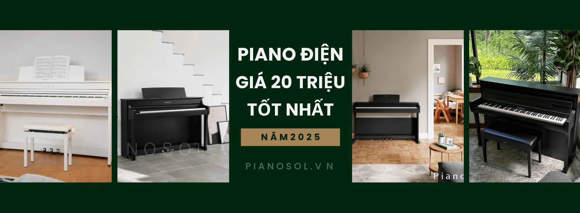 Piano điện giá 20 triệu chất lượng nhất năm 2025