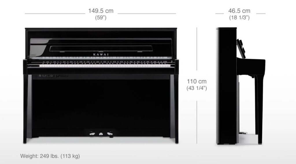 Trọng lượng Kawai NV6