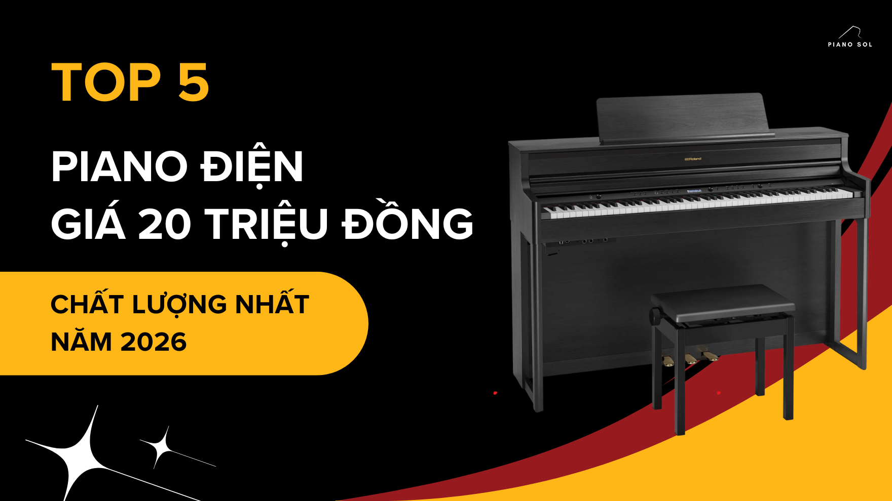 piano điện giá 20 triệu đồng năm 2026