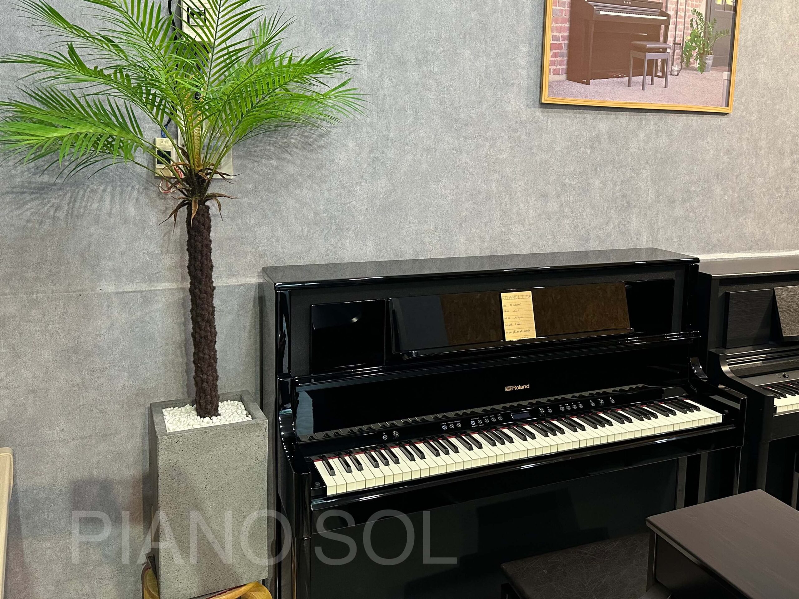 ROLAND LX708PE Đen Bóng